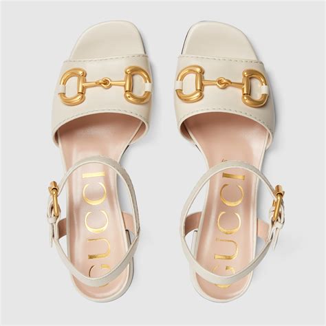 gucci black and white sandals|white gucci sandals women's.